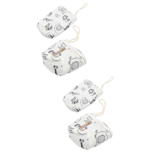 4pezzi Manicotti Decorativi Per Biberon Coperture Antisgocciolamento Per Per Bottiglie Lavabili e Riutilizzabili Protezione Da Urti e Danni