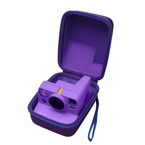 XANAD Etui pour Polaroid Now Gen3 / Gen 2 / Go Generation 2 / Now+ Gen3 / Now+ i-Type/One Step 600 /Polaroid Flip Appareil Photo instantané(Violet)