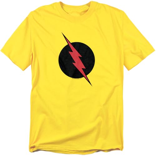 Justice League Reverse Flash T Shirt (X-Large) A. Yellow