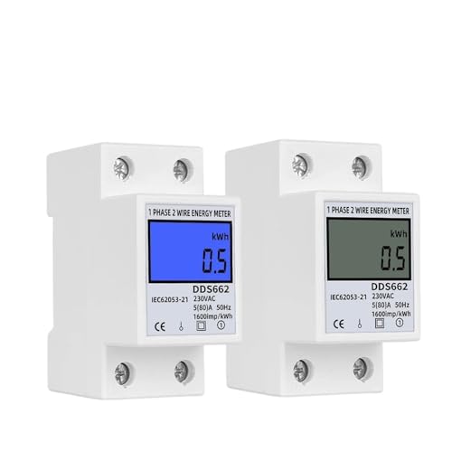 Compteur d'énergie électrique 80A pour isoler la consommation d'un locataire - 2