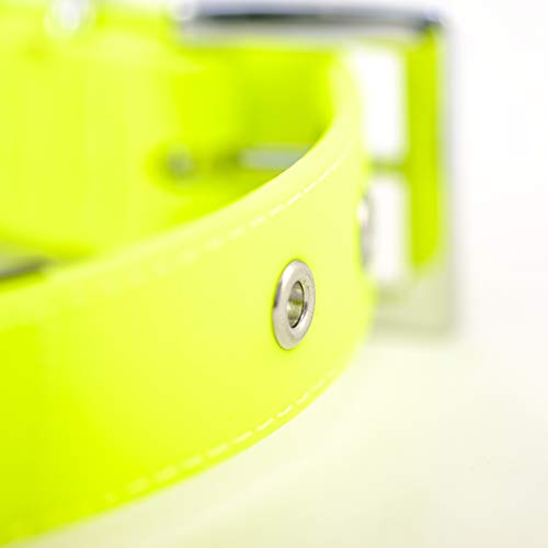 Nobby Halsband Cover, neon gelb L: 45-55 cm, B: 25 mm, 1 Stück
