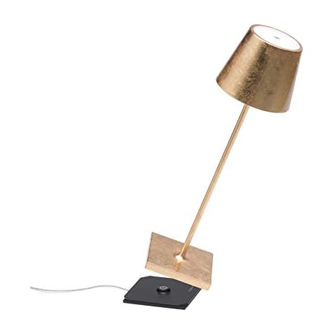Zafferano Poldina Pro - Dimmbare LED-Tischlampe aus Aluminium Cover