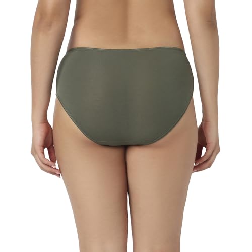 Image of juliet Cotton Hipster Premium Panties Set of 5 Full Coverage Stretchable Fabric