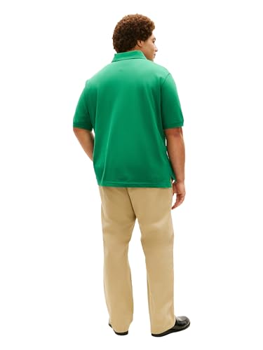 Image of Tommy Hilfiger Men's Short Sleeve Polo Shirts in Regular Fit With Stretch and Organic Pique Cotton