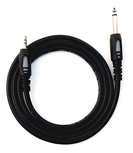 Image of PEARL 4.5 Feet AUX Cable (EP Stereo - P38) - Black