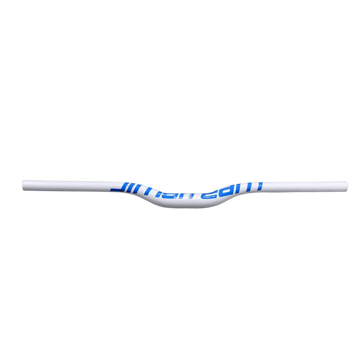 TISORT Bike Handlebars 31.8 Mm Carbon Fiber Handlebars Extra Long Handlebar Riser Bars 22.2MM Bike Accessories(White blue,620mm)