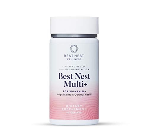 Best Nest Multi+ for Women Over 50, Methylfolate (Folic Acid), Natural Whole Food