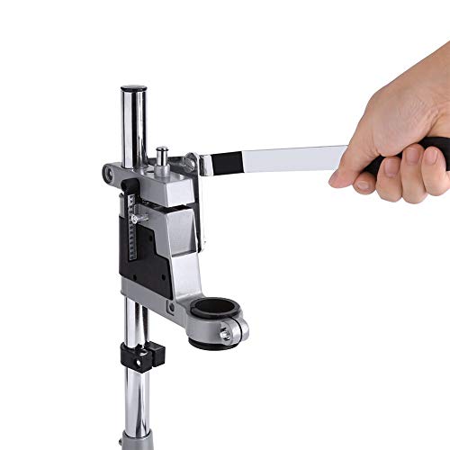 Colonna per Trapano Supporto per Trapano, Regolabile Supporto di Foratura Stazione di Lavoro Punta, Stazione di Foro di Foratura, Riparazione del Banco da Lavoro per Forare, 400 mm