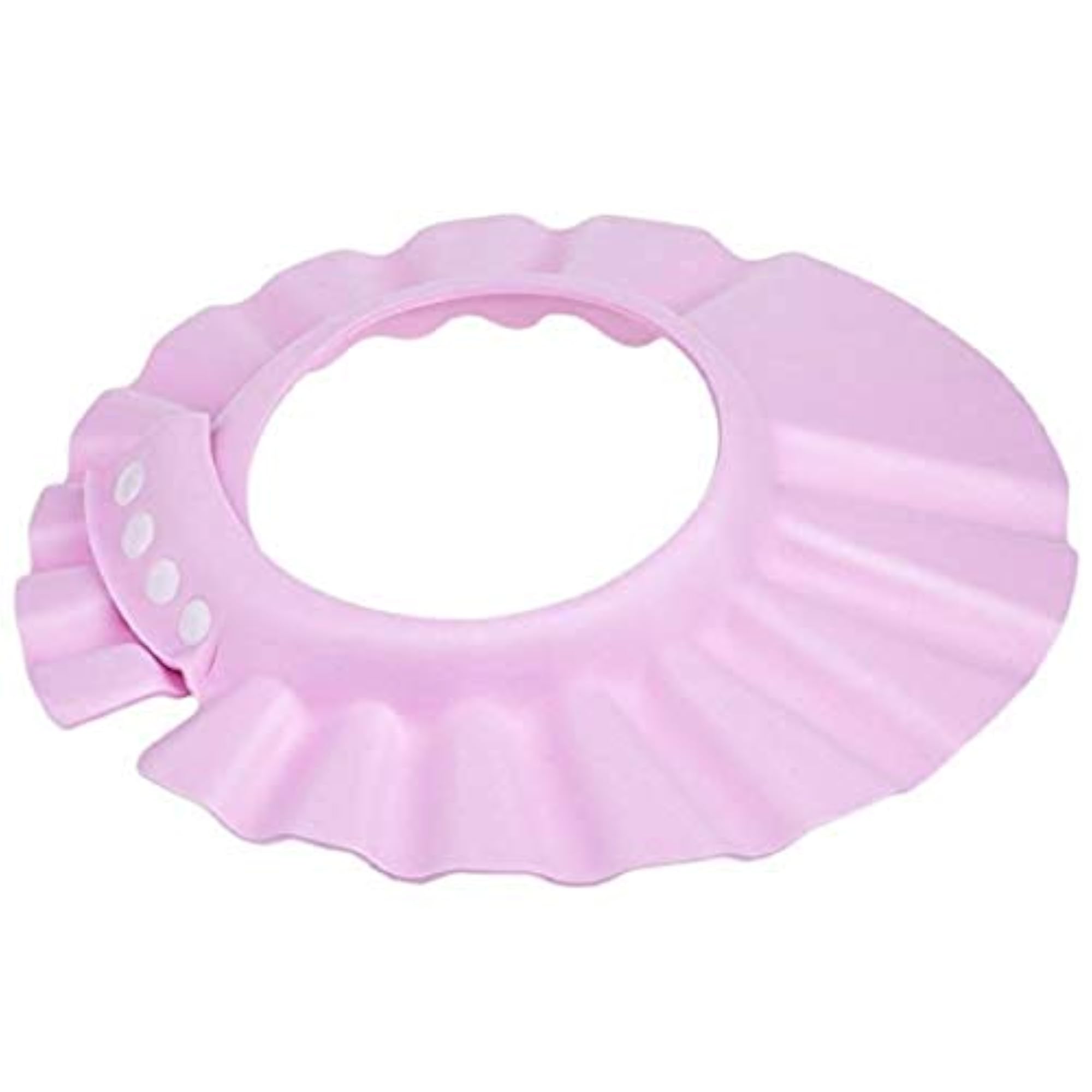 Adjustable Safe Soft Bathing Baby Shower Cap, Hair Wash