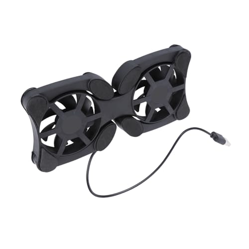 Base enfriadora portátil para notebook plegable con ventiladores USB miniatura 1