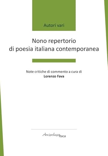 Nono repertorio di poesia italiana contemporanea