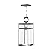Hinkley Porter Collection Medium Hanging Lantern, 120V ? Add Security to Porches, Patios & Exterior Spaces with Ultra-Durable Outdoor Lighting, Aluminum Hanging Light, 100w Bulb Included, Aged Zinc