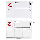 Material: Kunststoff netproshop Stalltafel Whiteboard Futtertafel Zeitplan Infotafel mit Stift und Halterung, Groesse:Typ A