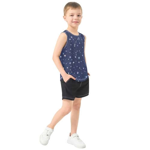 Tank Tops for Boys Quick Dry Boys Workout Sleeveless Shirts Lightweight Summer Sportswear Outdoor Play Outfit4
