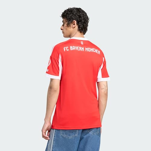 Adidas Camiseta del FC Bayern Múnich para Hombre, Rojo, S