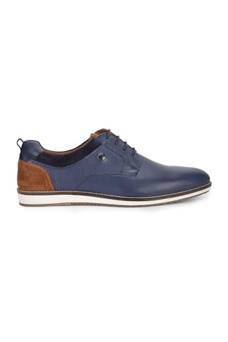 Image of Louis Philippe Men Leather Oxfords