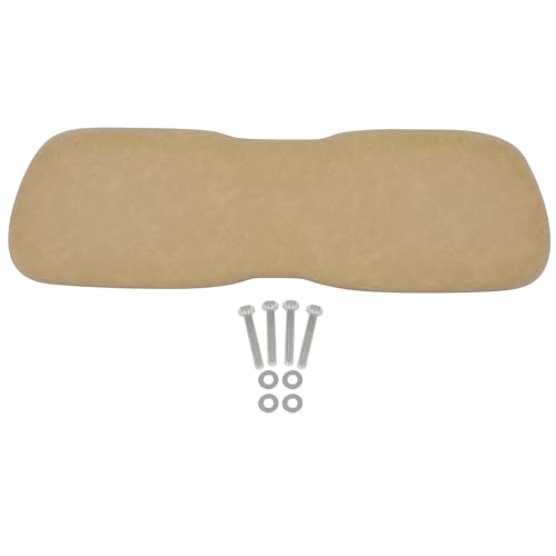 SCITOO Front Seat Backrest Assembly for Club Car DS 2000.5-up Golf Cart, Factory Style Replacement Cushions, Tan