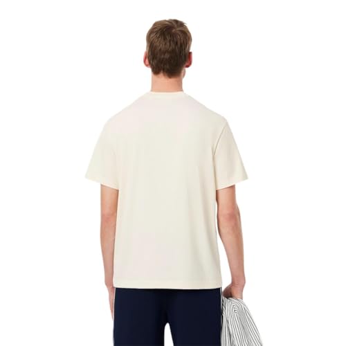 Lacoste Men's Classic Fit Made in France Graphic T-Shirt, Brown, X-Large3