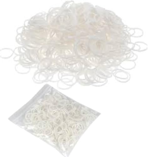 Tuilful Confezione da 600 pezzi di ricambio per braccialetti fai da te con gancio e clip a S colorate, ricariche per braccialetti fai da te