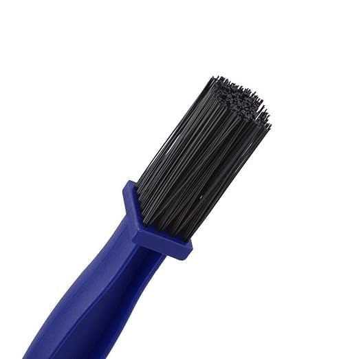QNJL-Motorcycle/Cycle Chain Cleaner Brush for Bikes (Blue)