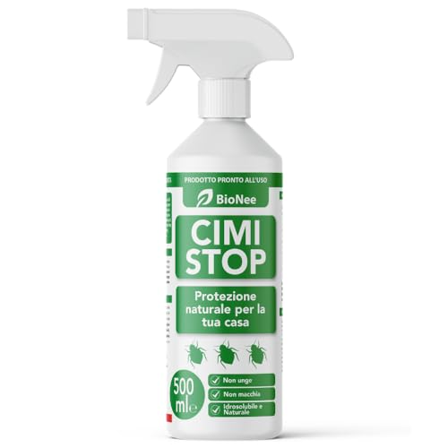 CimiSTOP BioNee - Spray natural listo para usar para superficies domésticas | Ayuda a reducir el paso de las chinches | No engrasa, no mancha - 500 ml