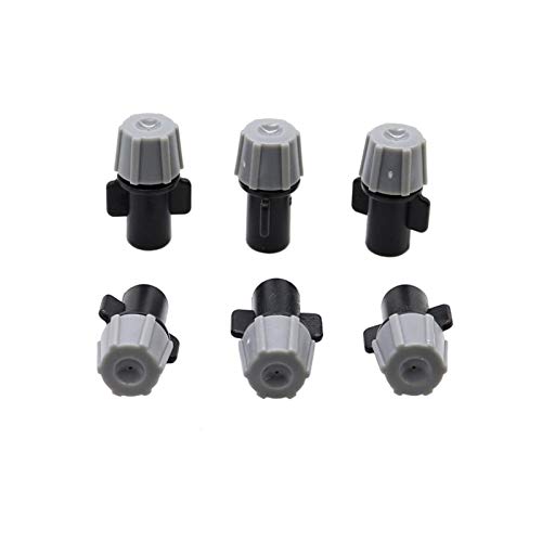 Buse d'atomisation grise 6mm pour arrosage de serre et irrigation de jardin x500