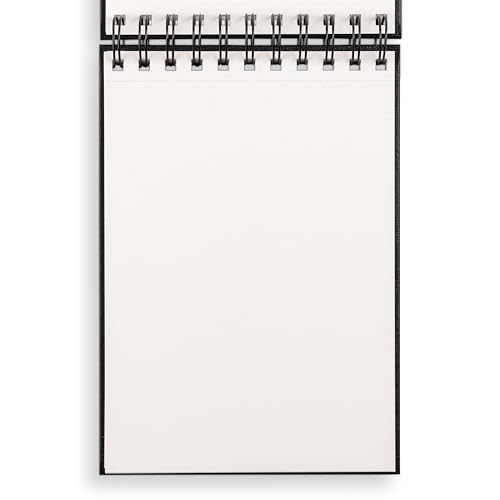 Sketchbook (Basic Small Spiral Fliptop Landscape Black): Volume 9