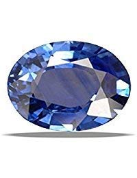 Janki, 5.25 Ratti - 4.78 Carat Blue Zircon and Lab Certified Natural Rashi Ratna Semi Precious Loose Gemstone for Men and Women Ring and Pendant