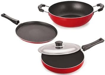 goodchef Cookware Set ( Aluminium, 3 - Piece )