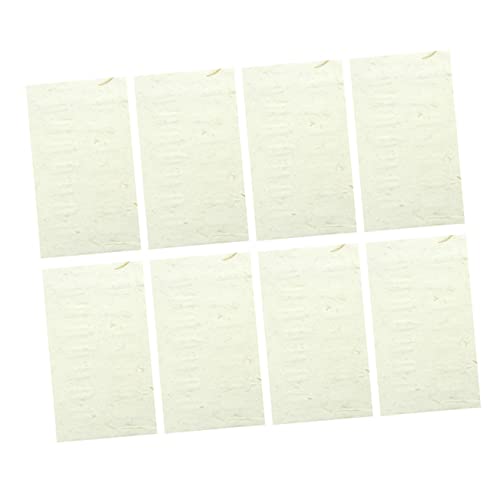 DOITOOL 40 Hojas De Papel De Arroz Para Caligrafía Blocs De Dibujo Papel De Escritura A Mano Para Pintar Pincel De Caligrafía Papelería Decorativa Para Principiantes Manualidades