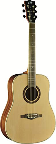 Eko Guitars - One D150 Natural,Chitarra Acustica Dreadnought Serie One, Top Abete Sitka Laminato, Fasce E Fondo In Mogano Sapeli Laminato, Manico In M