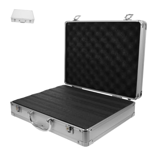 Tool Box Aluminum Storage Case Briefcase for Men Multi-functional Aluminum Alloy - Main Image