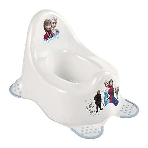 keeeper Disney's Frozen-Themed Baby Potty, From approx. 18 months to approx. 3 years, Anti-slip function, Adam, White Cover