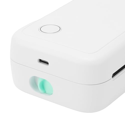 Image of Portable Thermal Printer, Wireless Bluetooth Mini A4 Printer with 2000mAh Battery No Ink Technology Compact Design for Travel Office Home