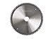 Produktbild Kreissägeblatt Aluminium Kunststoff NE-Metalle Ø 210mm x 30mm HM 72 Zähne - Diamantschliff - inkl. 4 Reduzierringen.