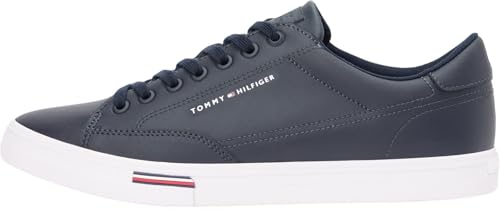 Tommy Hilfiger Vulc Core RWB Long Lace LTH Fm0fm05814, Parte Superior Baja Hombre, Blue (Desert Sky), 42 EU