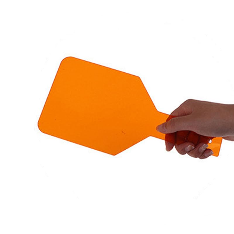 Image of Dental Eye-Protector Shield Plate Handheld Shade Board for Curing Light, Curing Lamp Filter (1PCS, Orange)