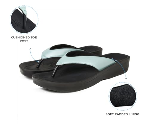 Image of AEROTHOTIC Comfortable Arch Support Flip Flops for Women Orthotic Sandals