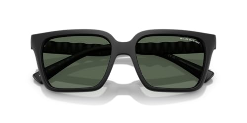 Image of Armani Exchange mens Ax4147s Square Sunglasses
