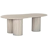Maße: 136 x 80 x 76 cm Home ESPRIT Couchtisch, Granit, MDF, 130 x 70 x 45 cm, Marke EAN: 8424002153878