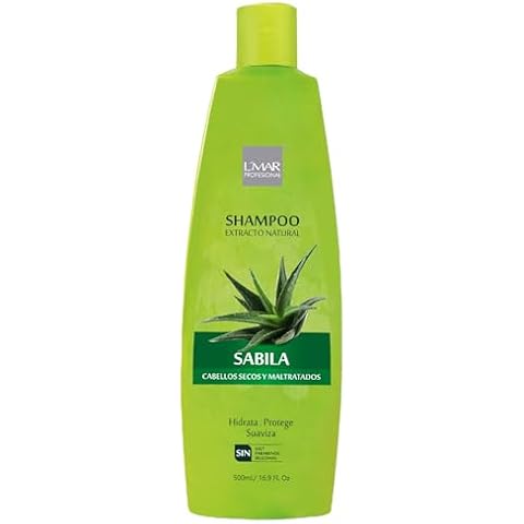 L’mar Champu Extracto Natural Sábila Para Cabellos Secos Y Maltratados, Hidrata Protege, Suaviza | Shampoo Extract Natural Aloe Vera For Dry And Battered Hair Moisturizes Protects Lmar 33.8Oz-1000m Cover