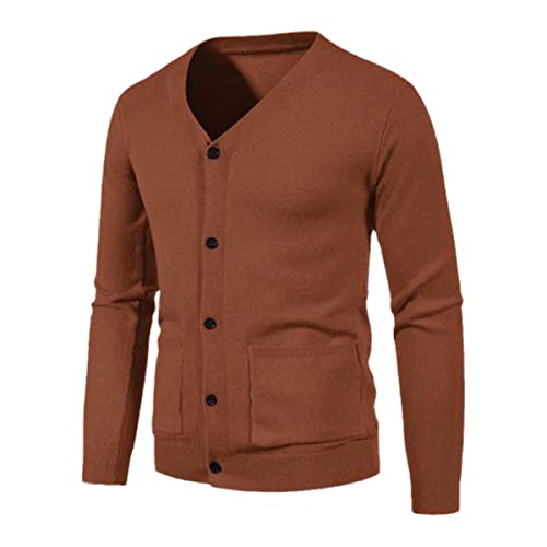 Cardigan en tricot pour homme Roquorl XL coupe ajustée