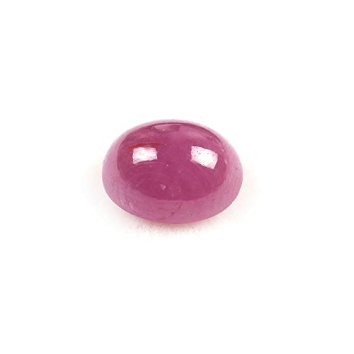 Rubis naturel ovale d'exception de 5.11 ct pour bague de prestige et haute joaillerie