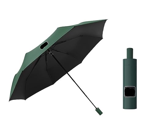 Parapluie pliant coupe-vent grand format pour la pluie et le soleil
