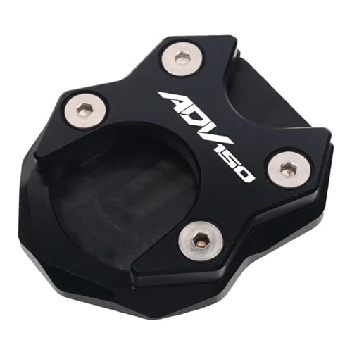 Soporte lateral para motocicleta ADV150 X-ADV150 ADV 150 2019-2023 2022 (negro)