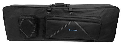 image for Rockville Best 88 Key Padded Rigid Durable Keyboard Gig Bag Case+Foam 