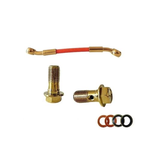 Manguera de freno hidráulica trenzada de 10mm para tubo de embrague