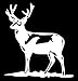 DEER - Hunter Hunting Buck - Car, Truck, Notebook, Vinyl Decal Sticker #1175 | Vinyl Color: White