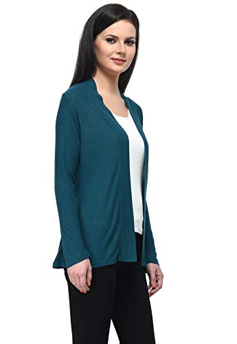 Image of Frenchtrendz Womens's Viscose Crepe Shrug(Size: XS-4XL)