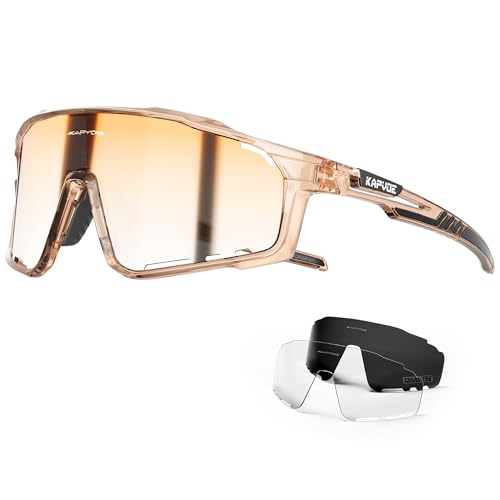 Image of KAPVOE Cycling Sunglasses for Men and Women K76 | TR90 frame for cycling.